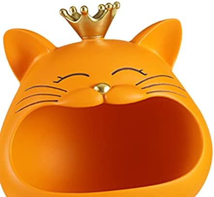 Fakeme Key Titular Bowl Bowl Lucky Cat estátua Candy Disis