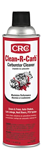 Limpador de carburador CRC Clean-R-Carb 05081-16 wt oz., Limpador de carboidrato poderoso