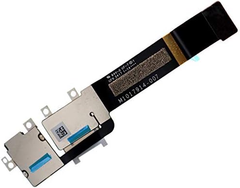 Deal4GO Internal Micro SD SD Reader Slot Flex Cable Substituição para Microsoft Surface Pro 5 12.3 '' M1017914-003 M1017914-007