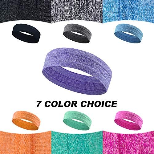 Ganhui Sport Bands Heads for Man Men Men Anti-Slip Sweet Bands para Yoga Gym Running Cycling Basketball