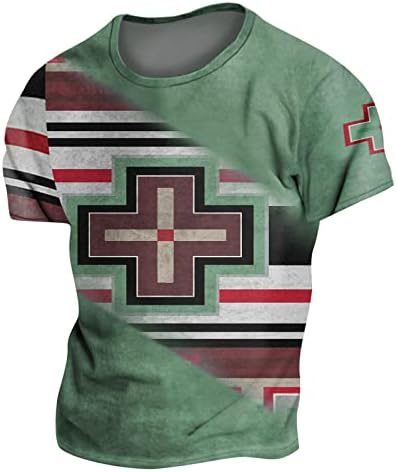 Xxbr soldado camisetas de manga curta para homens de moda de moda masculina 3D AZTEC Fashion Tee Tops Retro Muscle Casual Tshirt