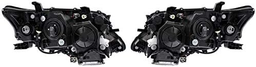 Novo par de faróis de halogênio rareéticos com o Lexus Rx350 Base Sport Utility 3.5L V6 2012 pelo número da peça 81110-0E061