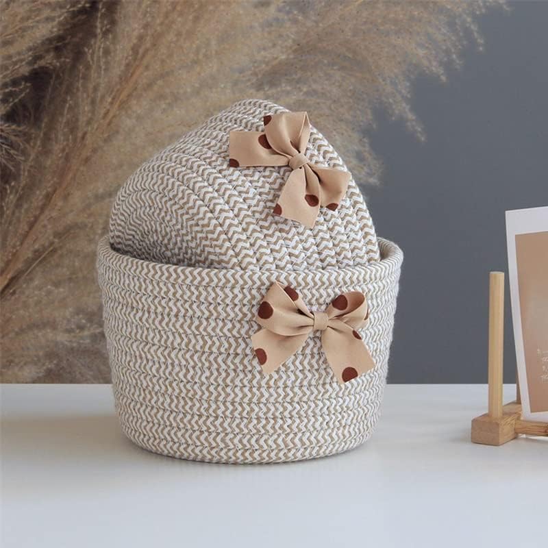 Feer Cotton Cotton Storage Storage Basket Sundries Toys Dirty Roupas Termilizando Cestas de Desktop Pequeno Caixa