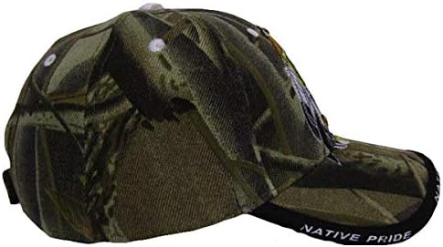 Comércio ventos nativos orgulho americano lobo indiano Dreamcatcher Camouflage Cap Hat