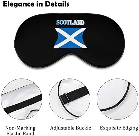 Scotland Flag Sleep Eye Máscara de olho macio de olho engraçado