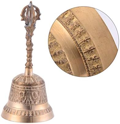 FARUTA Mão de Natal Bell Metal Hand Call Bell 8cm Retro vintage Brass Hand Bell Christmas Hand Aleming Bell Archaize Bell