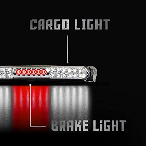 Montagem de 3ª parada de montagem conjuntos de luzes de parada, compatíveis com Ford 1997-2004 F150 / 2004 Heritage Terceira carga central Reversa traseira traseira da luz do freio LED LUZ