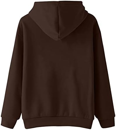 Camisas de inverno para mulheres Pullover clássico de cordão com moletom de lã de mulheres atléticas com capuz de tamanho atlético