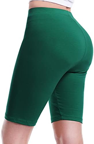 Design da Olivia Women's Basic Solid Solid Active Yoga Biker Shorts