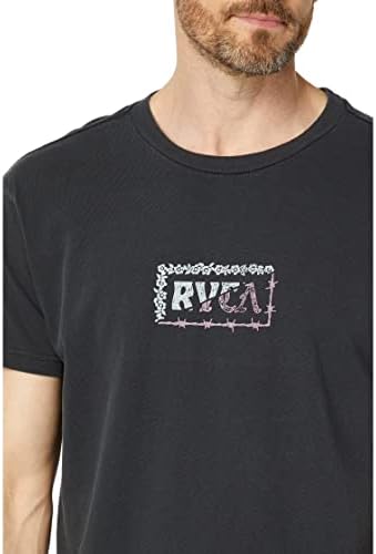 Rvca mens personalizada ajuste vintage midweight tee