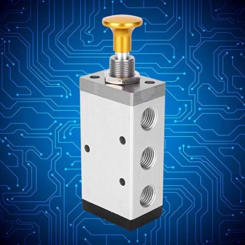 Botão de interruptor de válvula manual de liga de alumínio de duas posições de duas posições, botão 4R310-10