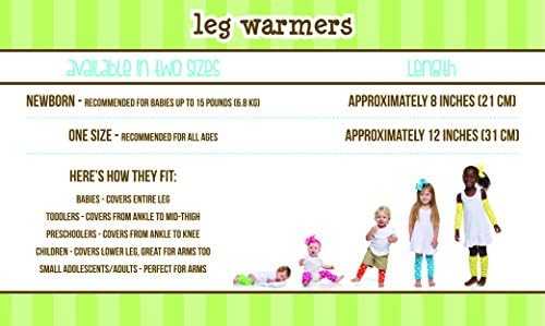 Judanzy babou aquecedores de pernas para bebês ou garotas para bebês