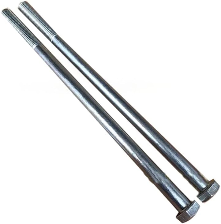 1PCS M16*350mm parafuso hexagono externo Lengthing Bolt Machine Unha 4.8 grau de aço carbono Placamento de zinco Alta