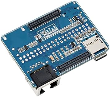 Nano Base Board for Raspberry Pi Módulo 4, o mesmo tamanho que CM4, com soquete CM4 padrão, Raspberry Pi 40pin GPIO, Gigabit Ethernet, USB2.0, DSI, CSI, HDMI, Jack de Audio de 3,5 mm etc.