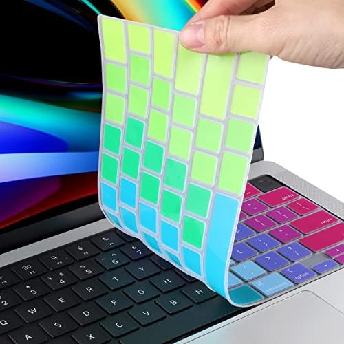 Batianda para MacBook Pro 14 Cappa do teclado de 16 polegadas 2023 2021 Liberação A2442/A2779 A2485/A2780 com M2 M1 Pro/Max