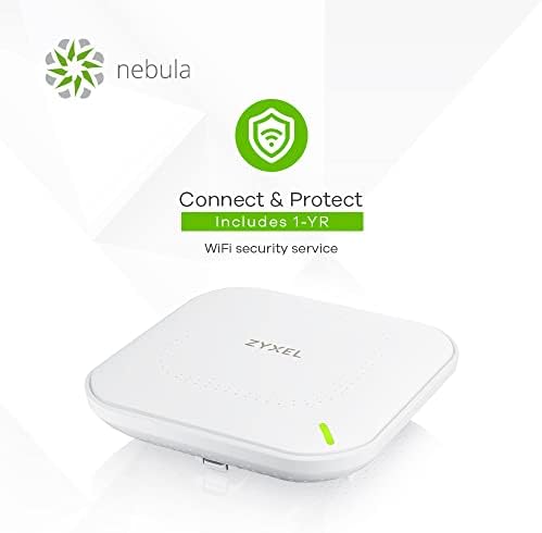 Zyxel WiFi 5 AC1200 W2 Ponto de acesso a negócios sem fio Gigabit com segurança CNP | Malha, roaming sem costura,