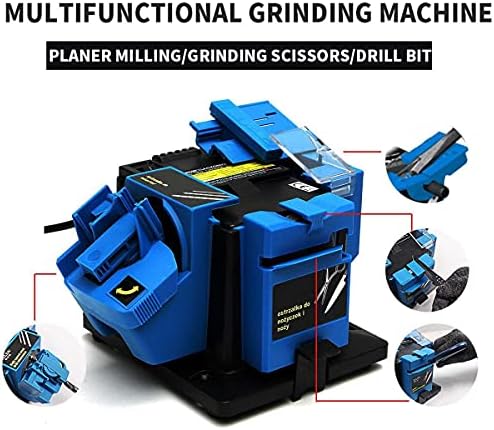 3 em 1 Faça uma ferramenta de afiação da faca Máquina de apontador de facas domésticas elétricas para faca para faca para
