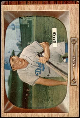 1955 Bowman 37 Harold Pee Wee Reese Brooklyn Dodgers VG Dodgers