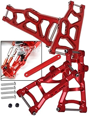 Atualização de suspensão ARCAT peças de atualização da barra de gravata para 1/10 TRAXXAS SLASH 2WD, 4PCS LIGADA DE ALUMINA