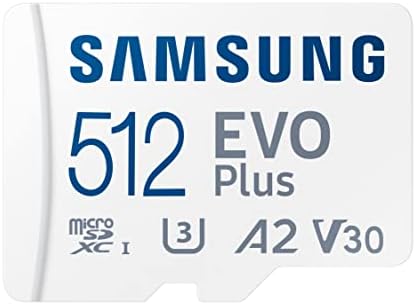 Samsung Evo Plus W/SD Adaptador 64 GB Micro SDXC, até 130MB/s, armazenamento expandido para dispositivos de jogos, tablets Android