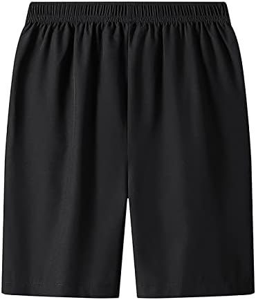 Ymosrh shorts homens homens de verão plus size tampa fina de calça de praia de praia esportiva casual calça curta