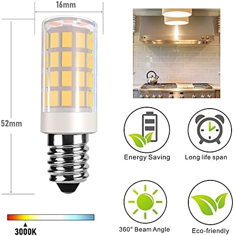 Vokwak E14 Bulbo LED E14 Lâmpada de base européia E14 Bulbo de capuz E14 Lâmpada de lustre 120V Substitua lâmpada de