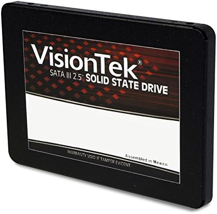 Visiontek 240GB Pro 7mm 2,5 polegadas SATA III Drive de estado sólido interno com tecnologia 3D TLC NAND para computadores de