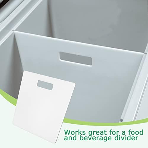 65 Tamanho Divisor/Conselho de corte Acessórios para refrigeradores compatíveis com refrigeradores RTIC de 65 galões, branco