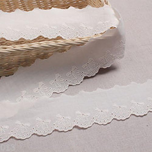 14yds broderie anglaise ilhas de algodão Encontrar 6cm YH1450