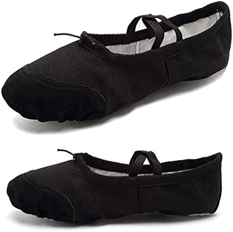 Sapatos de dança de lona de balé Goettin