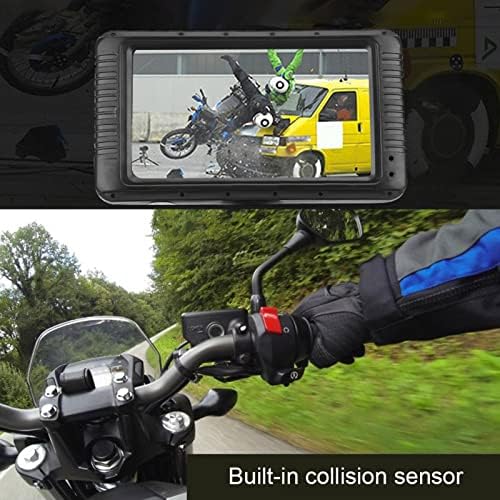 1080p HD 3inch Motocicleta universal Lente Double Driving Recorder Traffic Monitor Câmera traseira de motocicleta