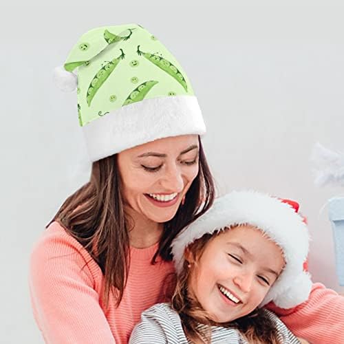 Padrão de ervilha de aquarela chapéu de natal chapéu para adultos unissex Comfortar Classic natal boné para férias de festa de natal