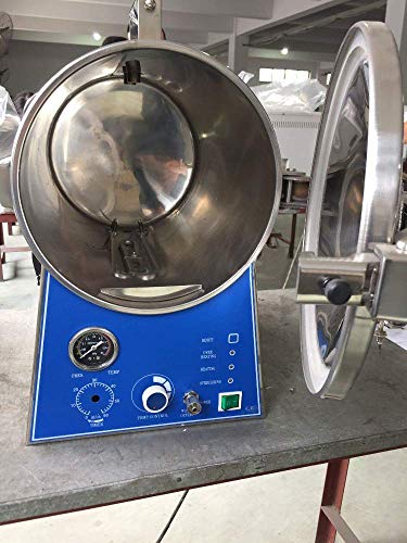 Tabela de laboratório de aço inoxidável de alta pressão Tampo superior D ~ Isinfector Autoclave 24L