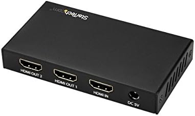 Startech.com HDMI Splitter - 4 Port - Splitter HDMI 1 em 4 Out - 4K 60Hz - Chave de vídeo/áudio - 4 x HDMI - Desktop