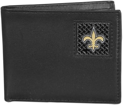 NFL New Orleans Saints Gridiron Leather Bidallet Wallet
