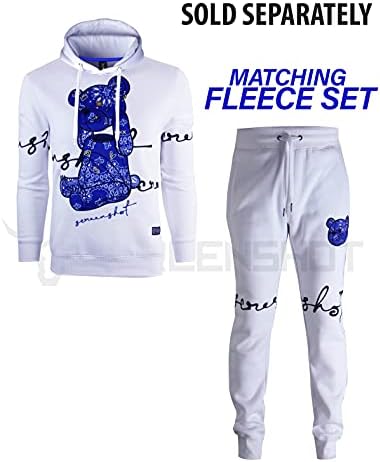 Captura de tela Mens Urbano Premium Fleece Hoodie - Animação Caractera de Cartoon Bordado Patch Prempic Print Compoled Sweatshirt