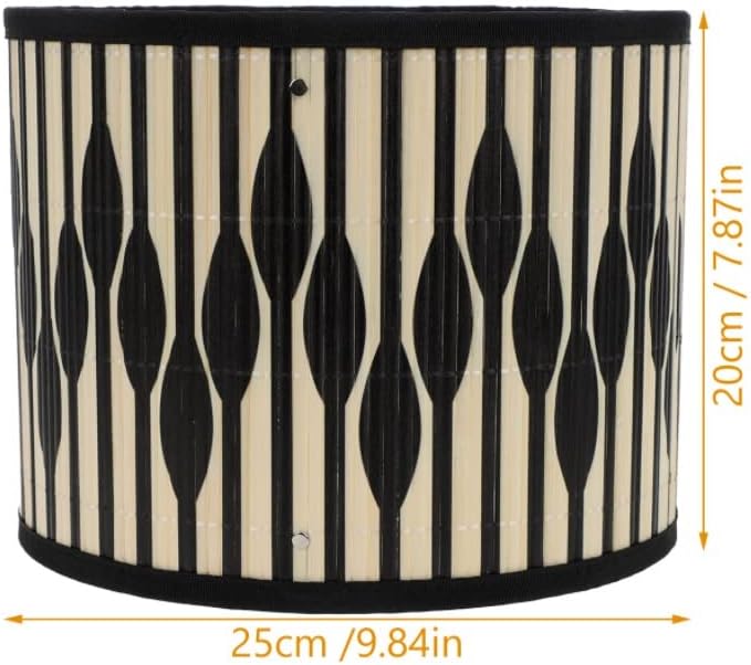 Irdfwh de estilo geométrico Lampshade Padrão Lâmpada de Lâmpada Decoração de Capa Decoração