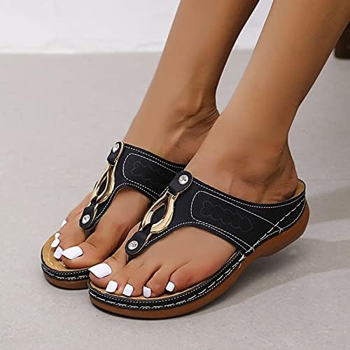 MSAIKRIC SANDALS CUBIDO SANDALS MULHERES ABRIVOS SLIP SLUG DRESS CASUAL NA SUMPLE SANDLES PLAPLEMA MULHER