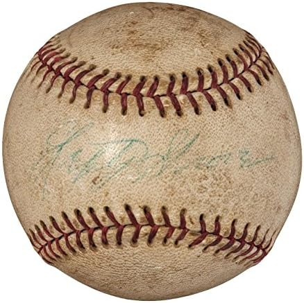 Lefty Grove Single assinado Baseball Autografado JSA CoA - Bolalls autografados