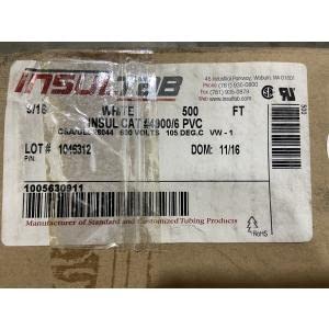 Insultab 4900/6pvc/54b0030n02 500 'PVC Tubing/manga 9/16 600 volts branco