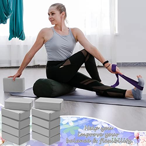 Outus 20 pcs bloqueios de ioga a granel 9 x 6 x 3 polegadas de alta densidade de ioga de espuma de ioga blocos de espuma de ioga
