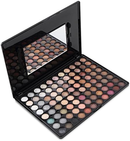 Phantomsky 88 Color Eyeshadow Paleta de maquiagem Kit de contorno cosmético 1 - Perfeito para uso profissional e diário