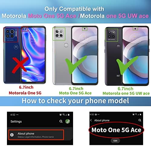 Stsnano para Motorola Moto One 5G ACE/ONE 5G UW ACE 6.7 Caso fofo desenho de desenho animado Casos de telefone feminino para mulheres meninas garotas kawaii tpu macio engraçado capa legal exclusiva