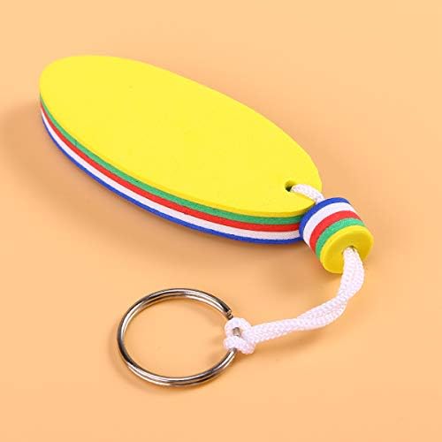 Hemoton 2 PCs/pacote EVA Flutuante Keychain Key Ring Safety Titular para navegar em barcos marinhos e esportes aquáticos