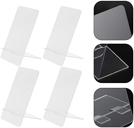 Homoyoyo 8pcs Stand transparente Escrita móvel