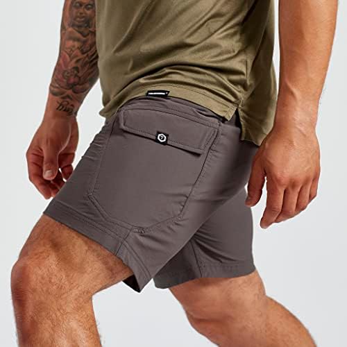 Truewerk Men's Work Shorts-T1 Werkshorts, Wicking de umidade, shorts de carga com vários bolsos com trecho de 4 vias