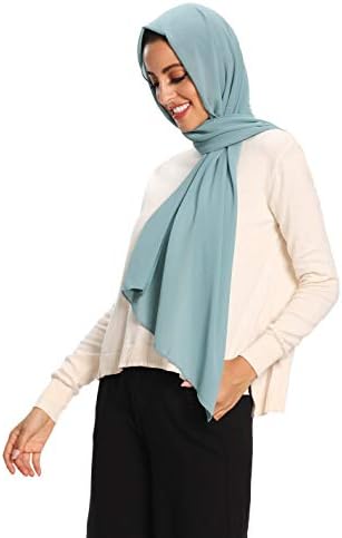 Txameru hijab para mulheres lenços de chiffon hijab para mulheres xale longas