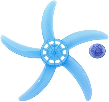 Tiaobug Plastic Fan Blade 5 Folhas da casa de ventilador de pedestal em casa