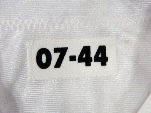 2007 San Francisco 49ers Brandon Moore 56 Jogo emitido White Jersey DP06380 - Jerseys de jogo NFL não assinado usada