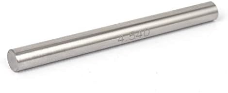X-dree 4,54 mm dia +/- 0,001mm Tolerância de 50 mm Comprimento GCR15 GaiGo de alfinete do pino da haste de cilindro (4,54 mm dia +/- 0,001 mm Tolerrancia 50mm Longitud GCR15 Varilla del Cilindro calibrador de calibre de calibre de calibre